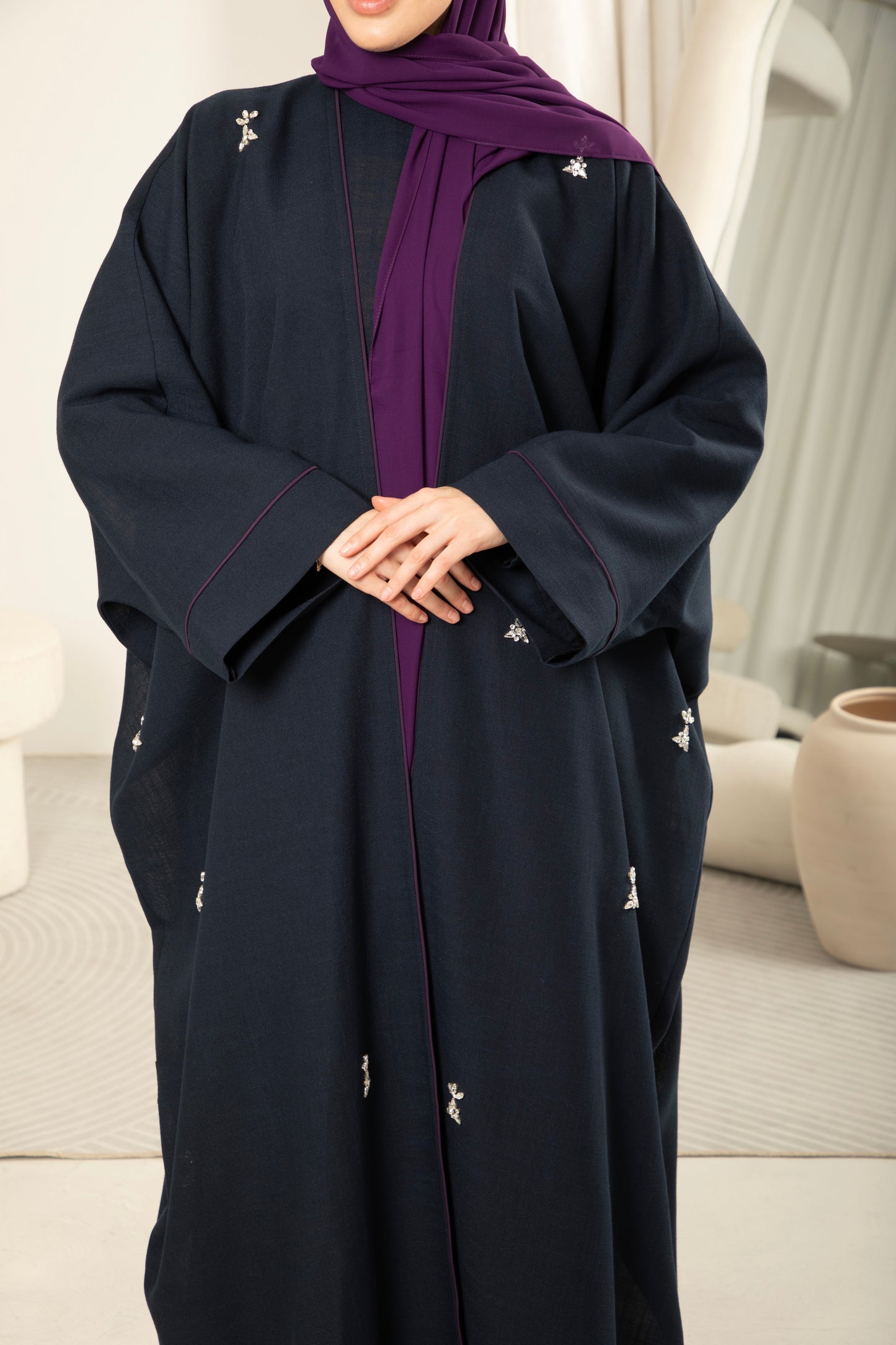 Bahraini Crystal Abaya