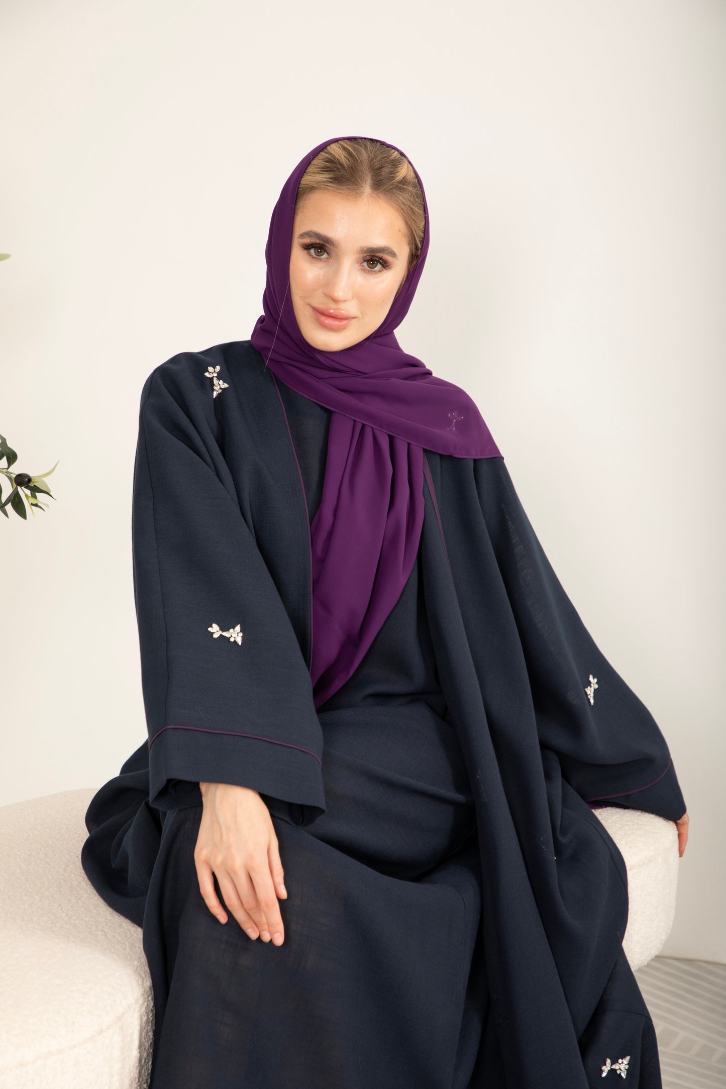 Bahraini Crystal Abaya