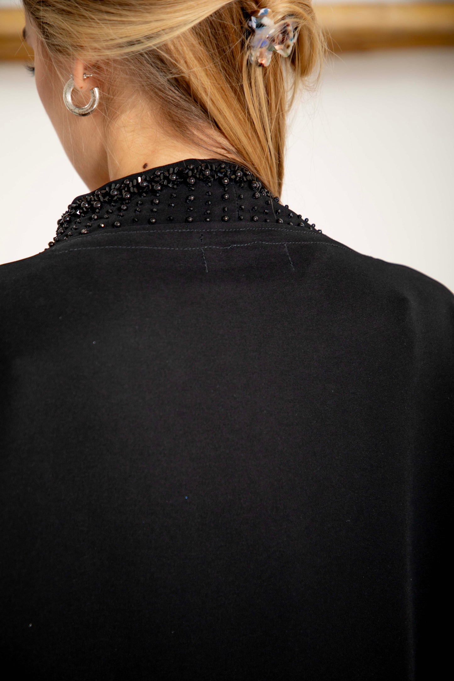 Luxe Bead Accents Abaya