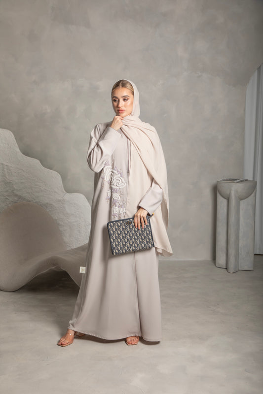 Opal Bead Abaya
