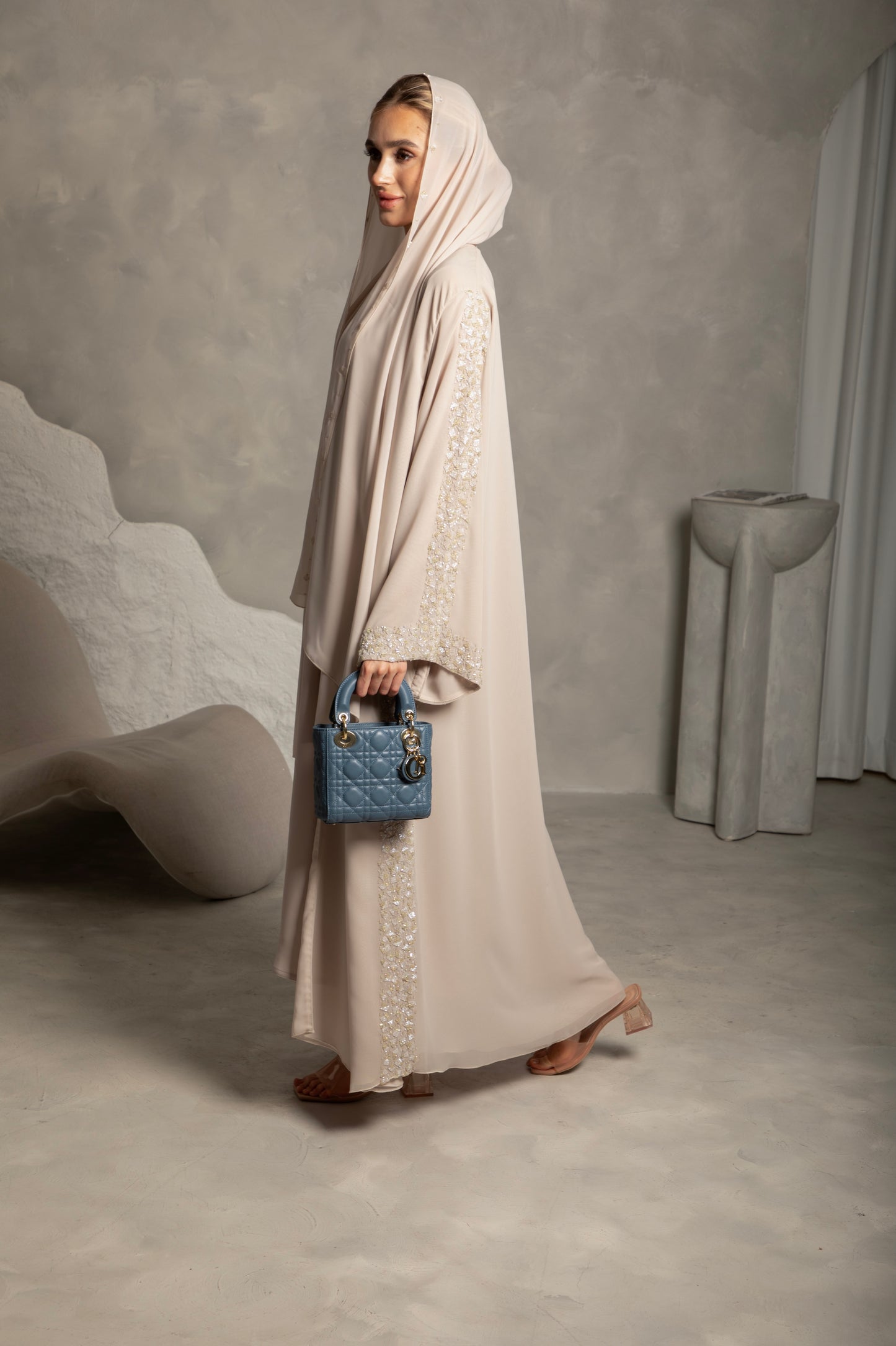 Ember Glow Abaya