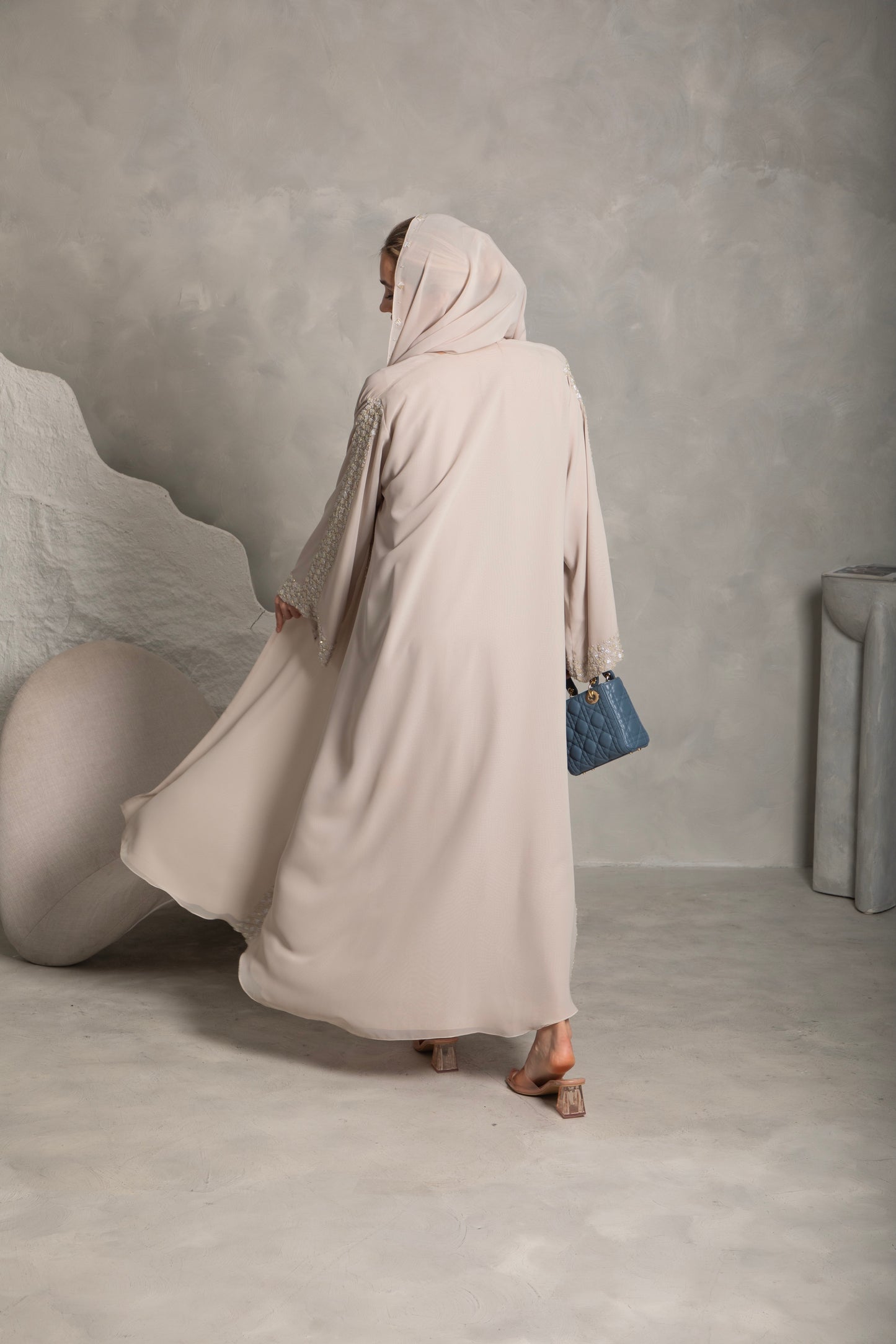 Ember Glow Abaya