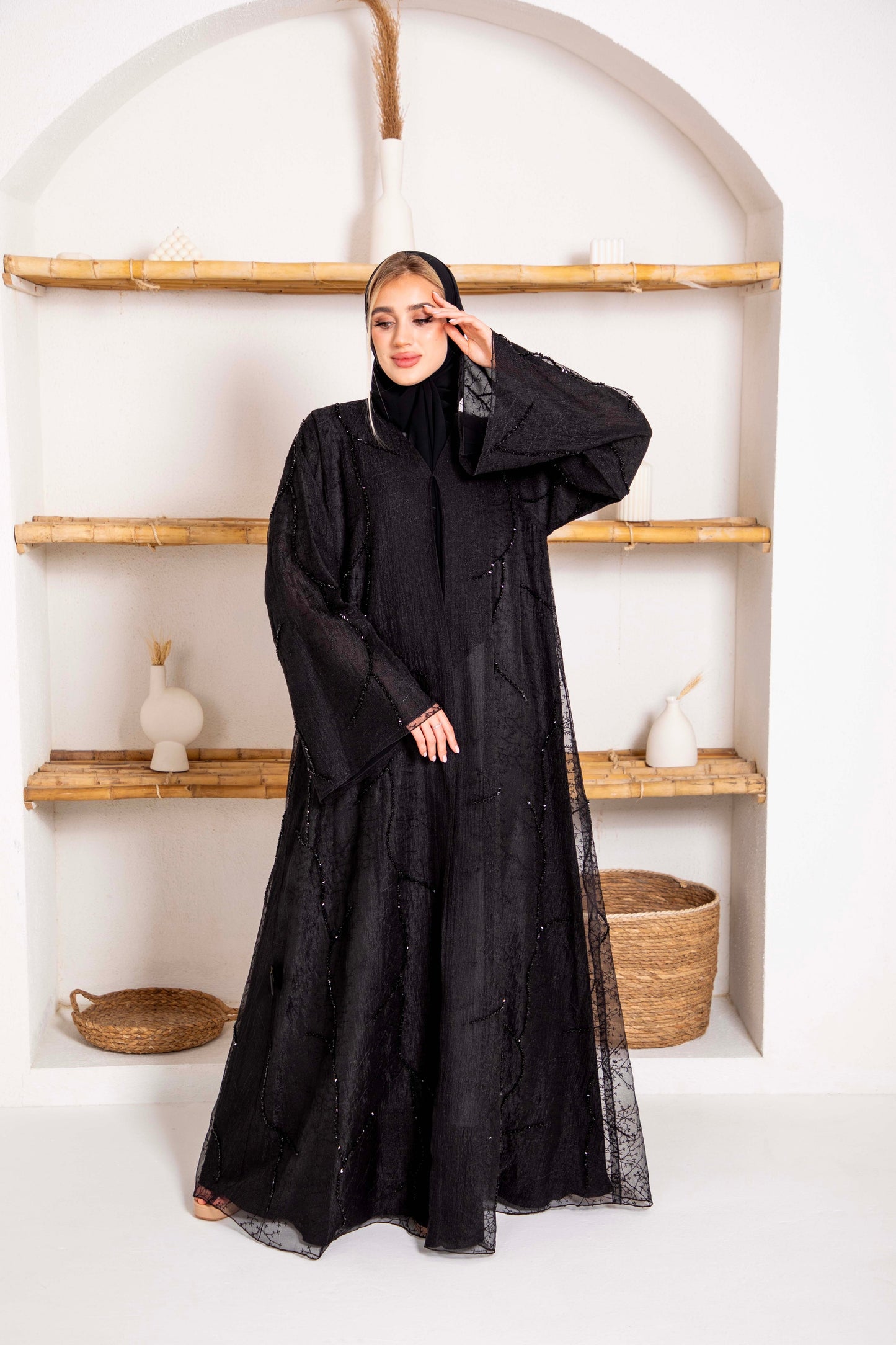 Luxe Organza Abaya