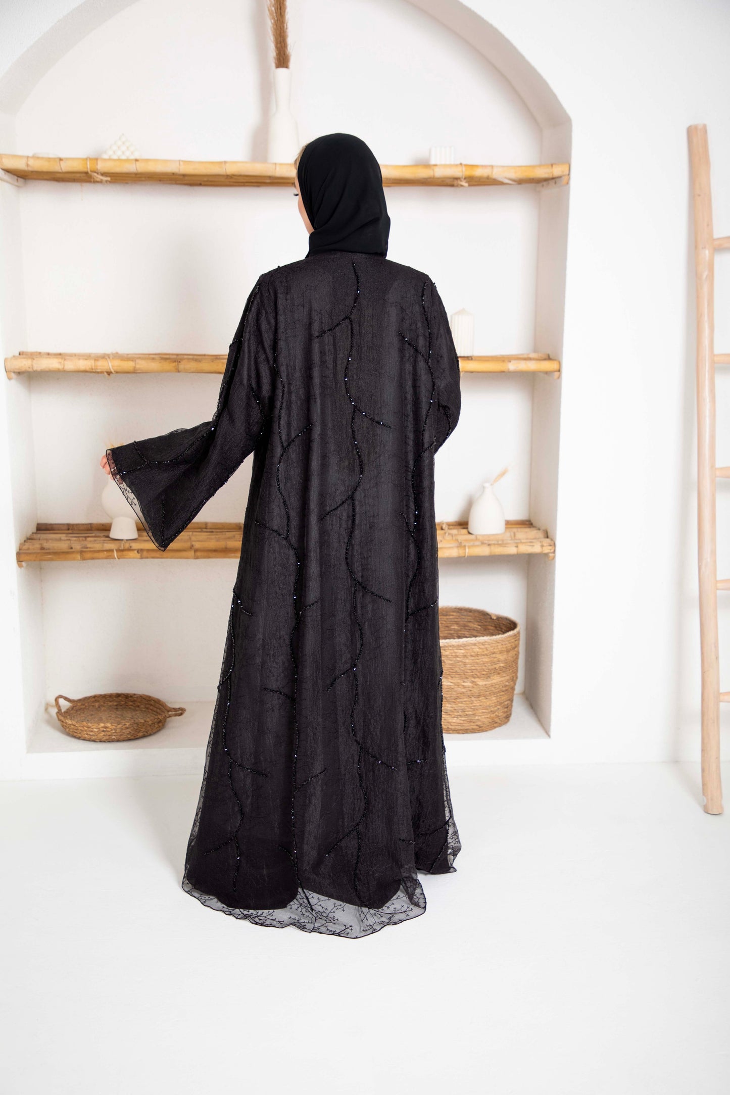 Luxe Organza Abaya