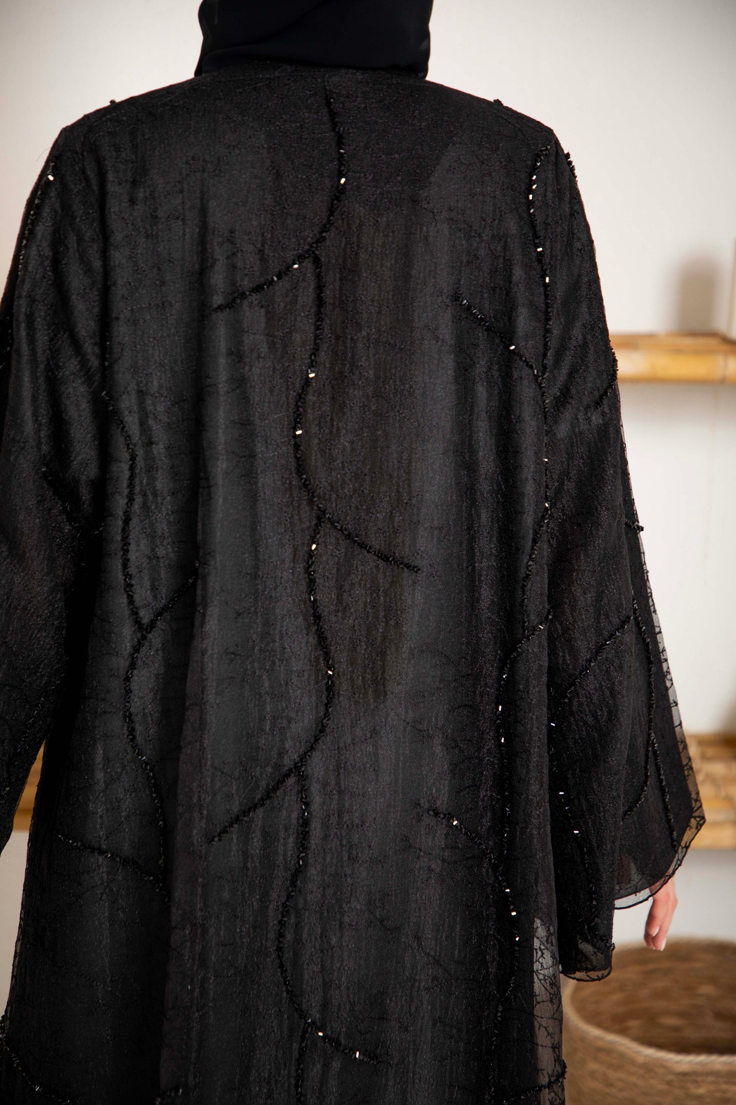 Luxe Organza Abaya
